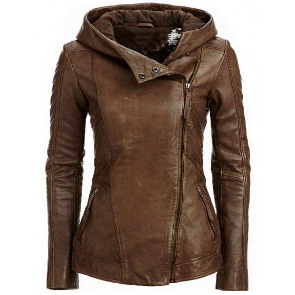 Slim Fit Leather Jacket